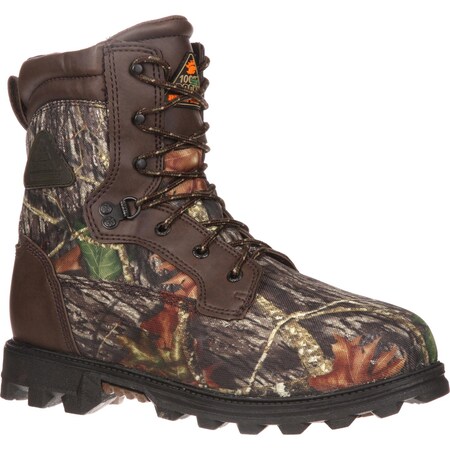 Rocky Bear Claw, Youth Kids Waterproof Insulated Outdoor Boots, 4 W, Leather, Nylon, 8 in Height FQ0003627